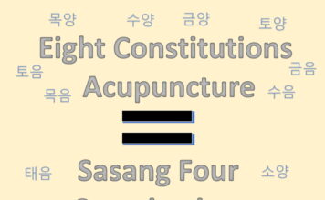 Eight Constitutions Acupuncture Amended to Unite with Sasang Four Constitutions