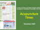 Acupuncture Times November 2020