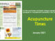 Acupuncture Times January 2021