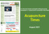 Acupuncture Times August 2021