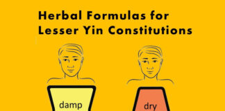 Lesser Yin Soeumin Herbal Formulas