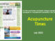 Acupuncture Times July 2022
