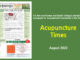 Acupuncture Times August 2022