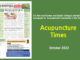 Acupuncture Times October 2022