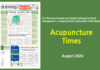 Acupuncture Times August 2024