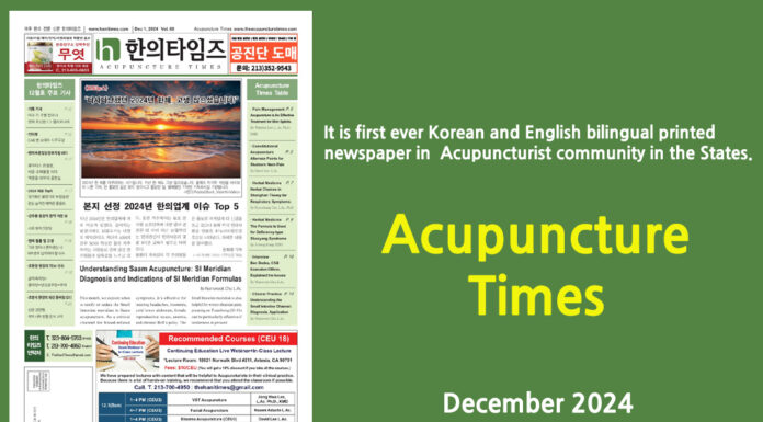 Acupuncture Times December 2024