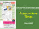 Acupuncture Times, March 2025