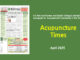 Acupuncture Times, April 2025