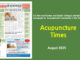 Acupuncture Times, August 2025