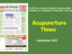 Acupuncture Times, September 2025