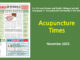 Acupuncture Times, November 2025