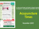 Acupuncture Times, December 2025