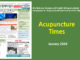 Acupuncture Times, January 2026
